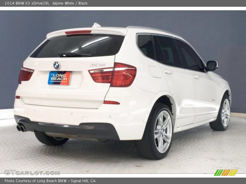 Alpine White / Black 2014 BMW X3 xDrive28i