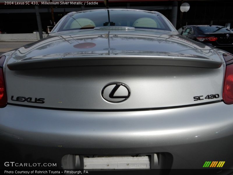 Millennium Silver Metallic / Saddle 2004 Lexus SC 430