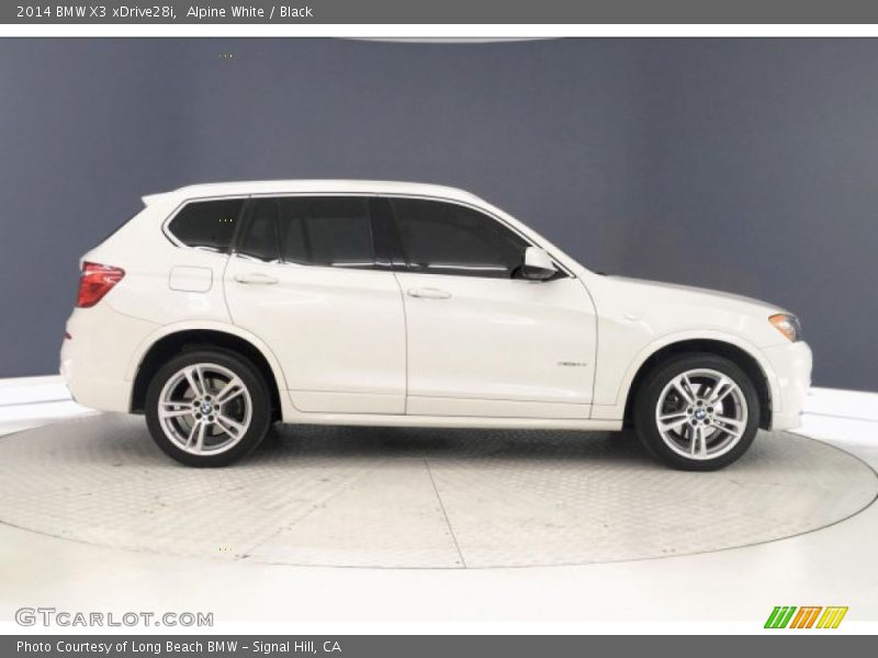 Alpine White / Black 2014 BMW X3 xDrive28i