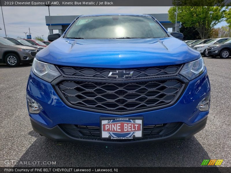 Kinetic Blue Metallic / Jet Black 2019 Chevrolet Equinox LT AWD