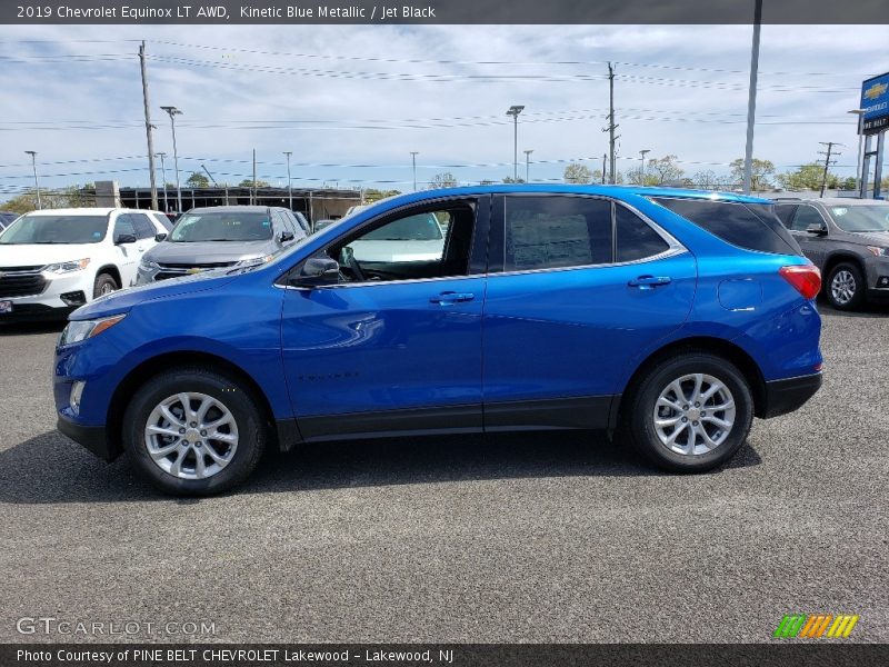 Kinetic Blue Metallic / Jet Black 2019 Chevrolet Equinox LT AWD