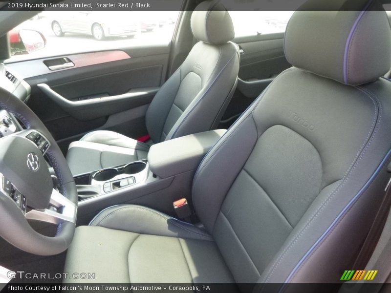 Front Seat of 2019 Sonata Limited