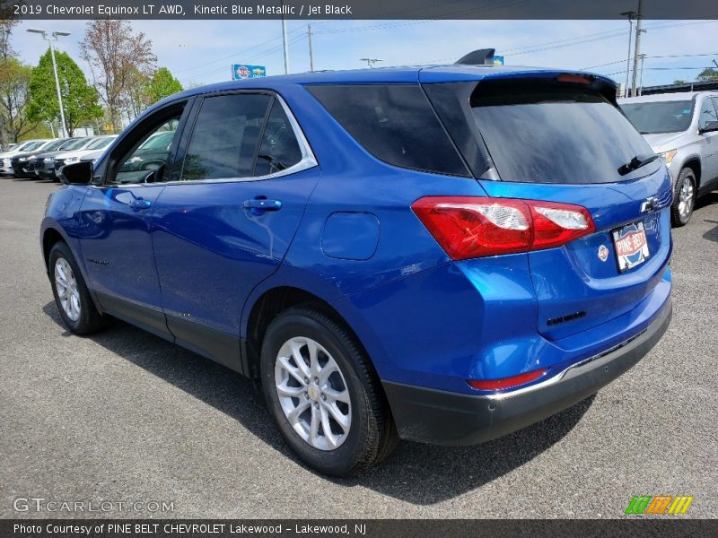 Kinetic Blue Metallic / Jet Black 2019 Chevrolet Equinox LT AWD