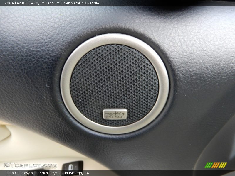 Millennium Silver Metallic / Saddle 2004 Lexus SC 430