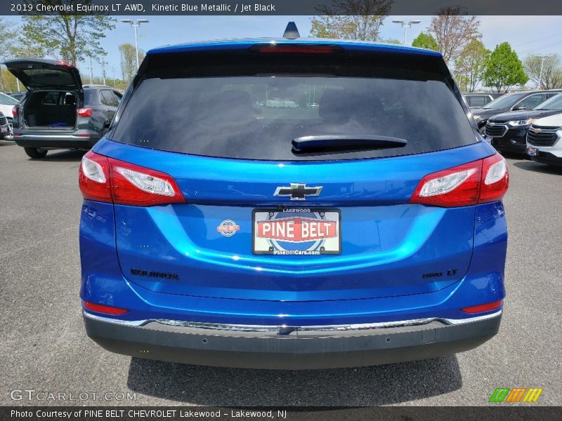 Kinetic Blue Metallic / Jet Black 2019 Chevrolet Equinox LT AWD