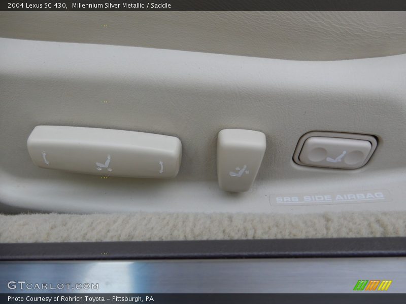 Millennium Silver Metallic / Saddle 2004 Lexus SC 430