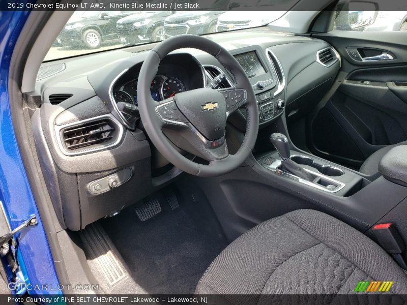 Kinetic Blue Metallic / Jet Black 2019 Chevrolet Equinox LT AWD