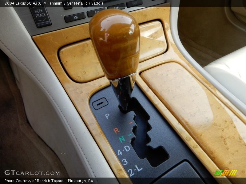 Millennium Silver Metallic / Saddle 2004 Lexus SC 430