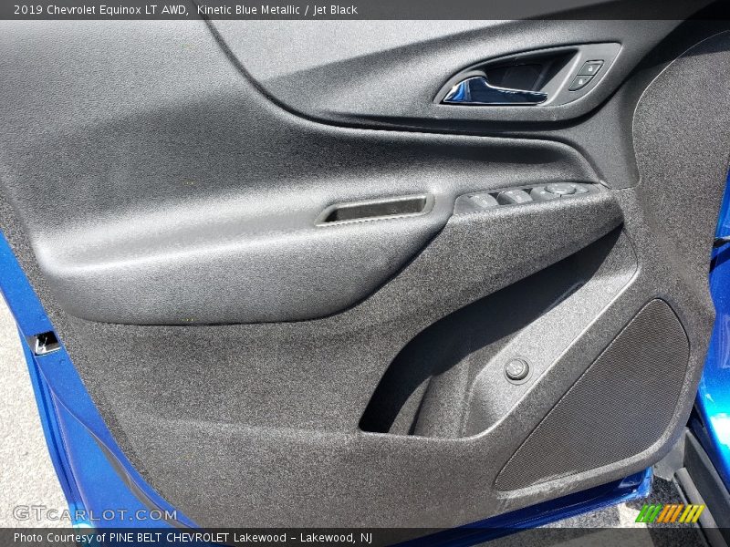 Kinetic Blue Metallic / Jet Black 2019 Chevrolet Equinox LT AWD