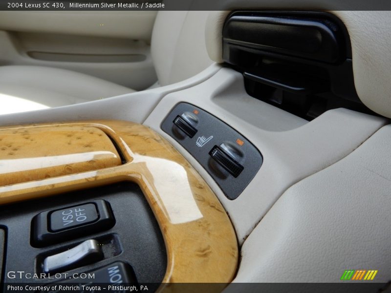 Millennium Silver Metallic / Saddle 2004 Lexus SC 430