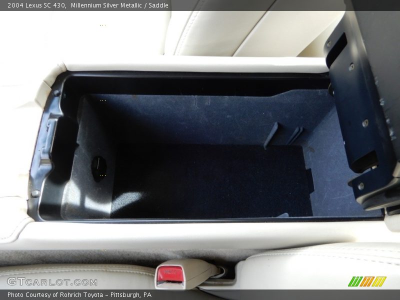 Millennium Silver Metallic / Saddle 2004 Lexus SC 430
