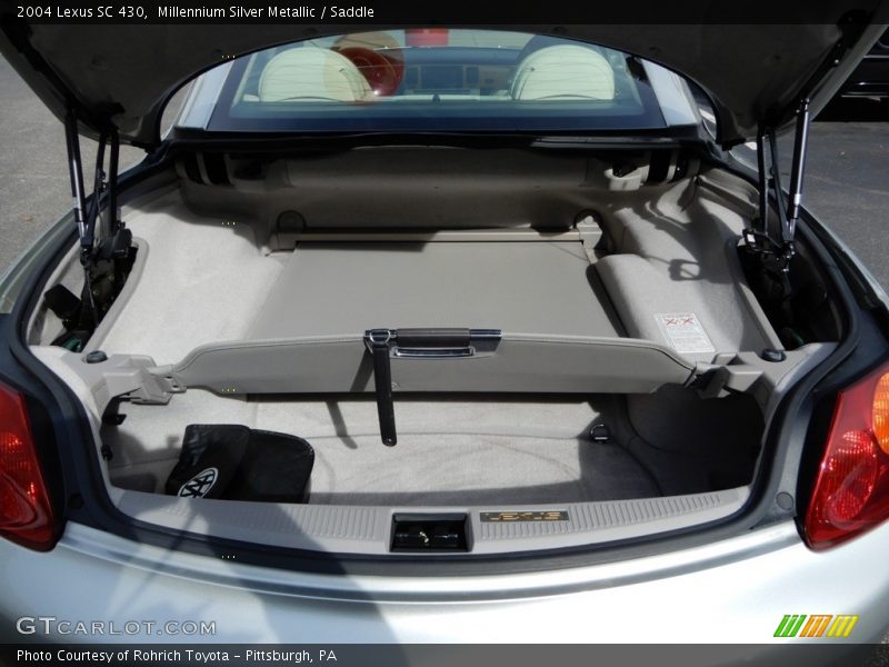 Millennium Silver Metallic / Saddle 2004 Lexus SC 430