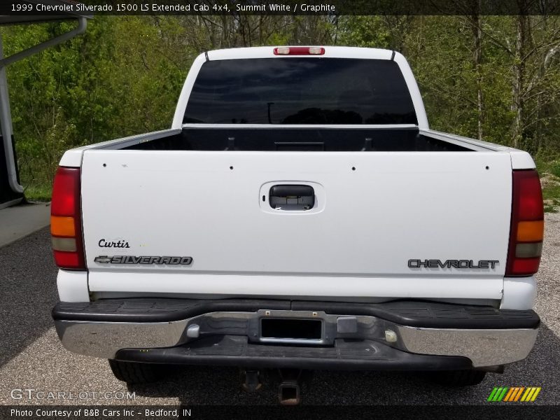 Summit White / Graphite 1999 Chevrolet Silverado 1500 LS Extended Cab 4x4