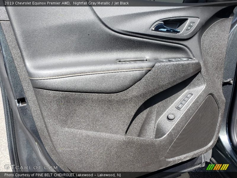 Nightfall Gray Metallic / Jet Black 2019 Chevrolet Equinox Premier AWD