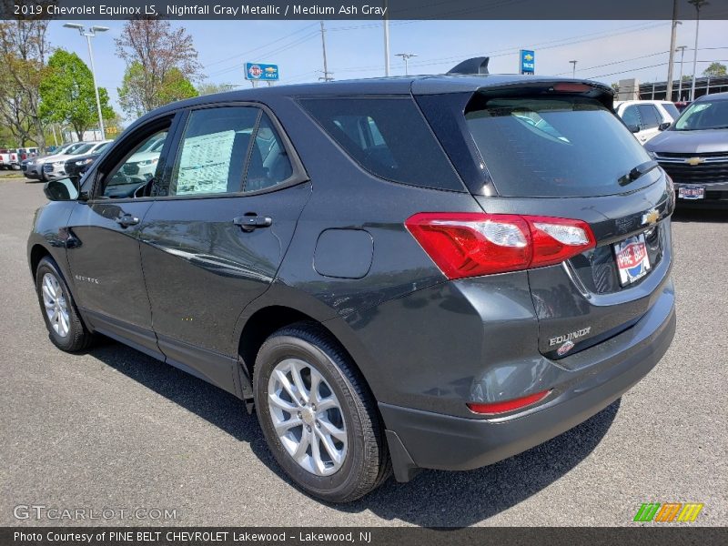 Nightfall Gray Metallic / Medium Ash Gray 2019 Chevrolet Equinox LS