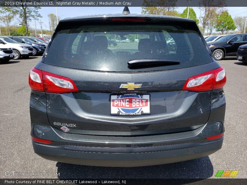Nightfall Gray Metallic / Medium Ash Gray 2019 Chevrolet Equinox LS