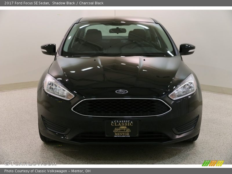 Shadow Black / Charcoal Black 2017 Ford Focus SE Sedan