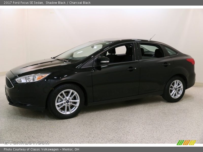 Shadow Black / Charcoal Black 2017 Ford Focus SE Sedan