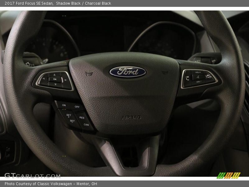 Shadow Black / Charcoal Black 2017 Ford Focus SE Sedan