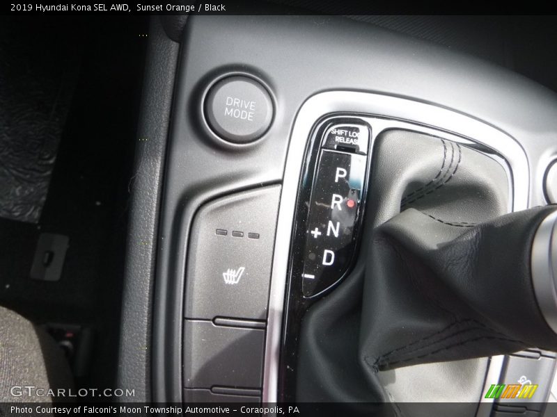  2019 Kona SEL AWD 6 Speed Automatic Shifter