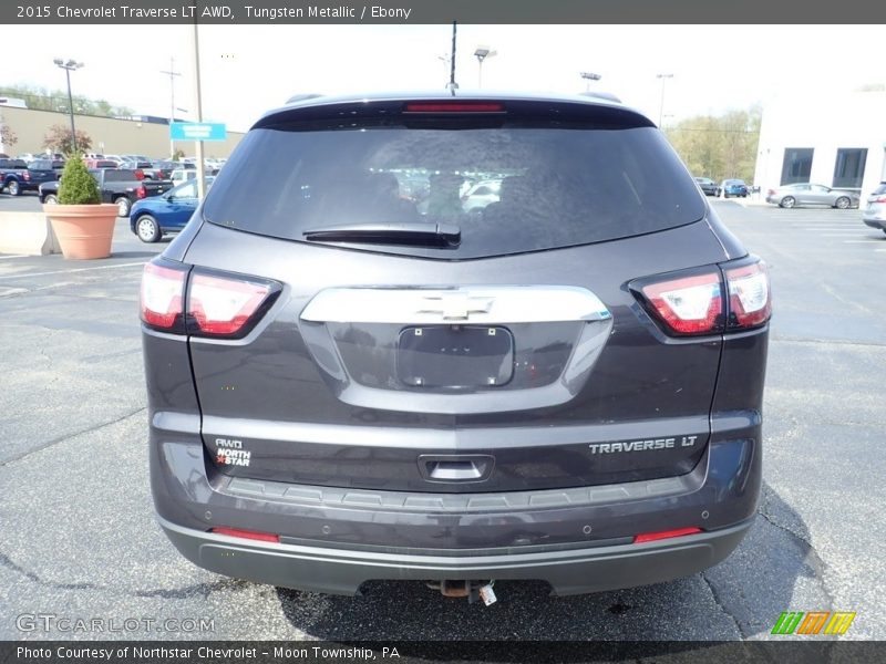Tungsten Metallic / Ebony 2015 Chevrolet Traverse LT AWD