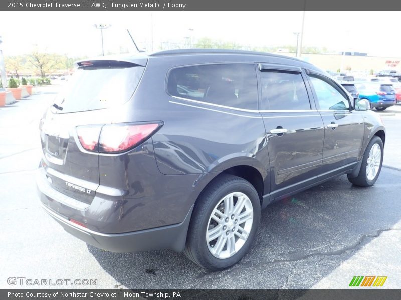 Tungsten Metallic / Ebony 2015 Chevrolet Traverse LT AWD