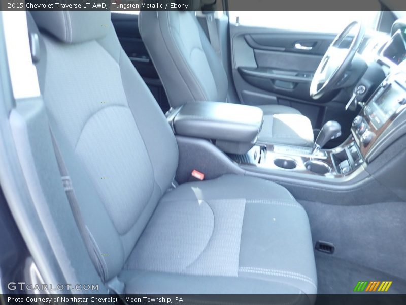 Tungsten Metallic / Ebony 2015 Chevrolet Traverse LT AWD