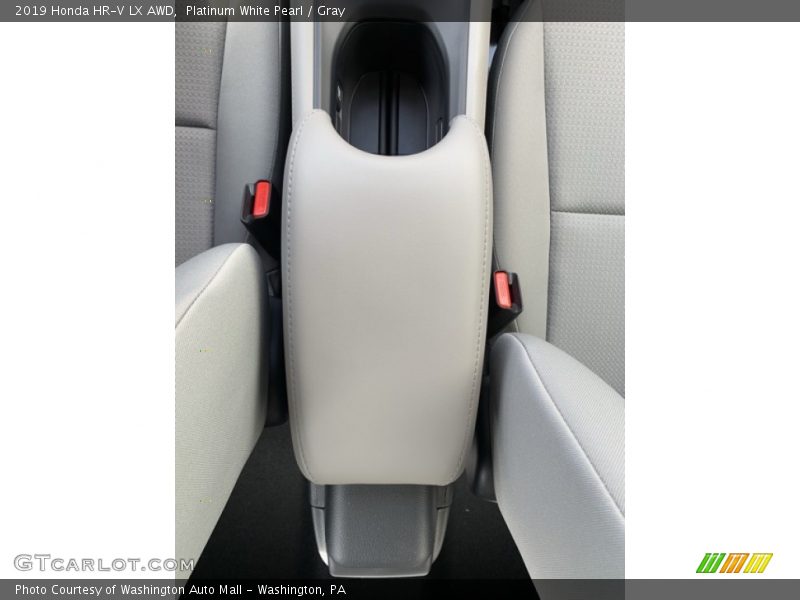 Platinum White Pearl / Gray 2019 Honda HR-V LX AWD