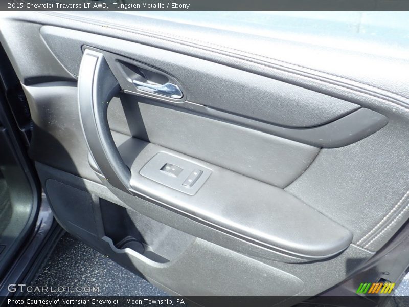 Tungsten Metallic / Ebony 2015 Chevrolet Traverse LT AWD