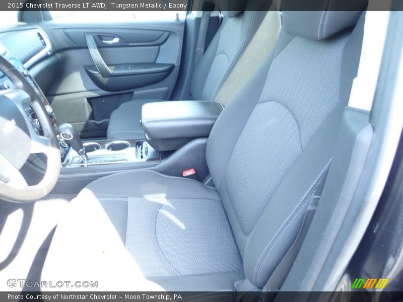 Tungsten Metallic / Ebony 2015 Chevrolet Traverse LT AWD