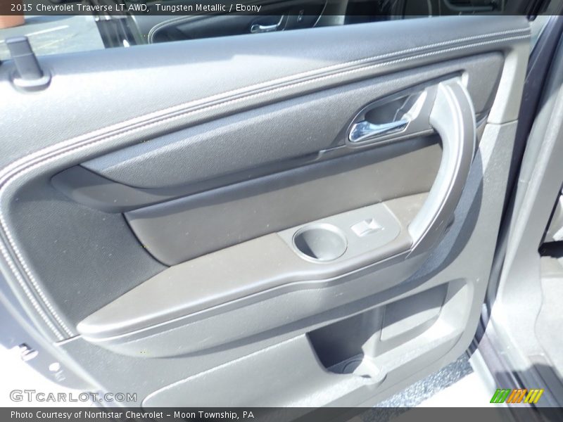 Tungsten Metallic / Ebony 2015 Chevrolet Traverse LT AWD