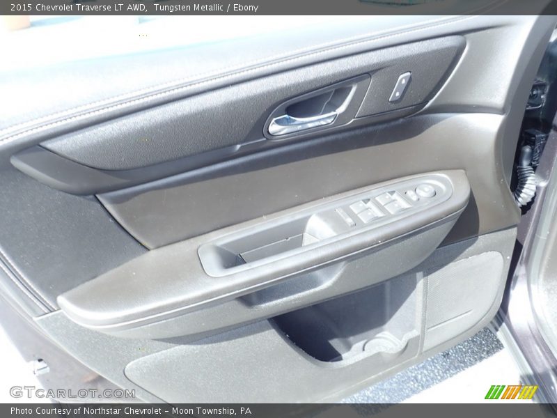 Tungsten Metallic / Ebony 2015 Chevrolet Traverse LT AWD