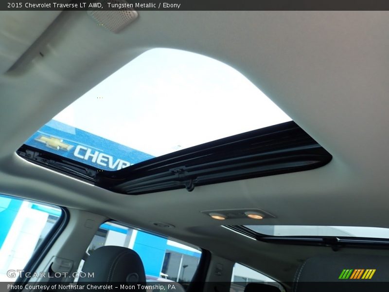 Tungsten Metallic / Ebony 2015 Chevrolet Traverse LT AWD