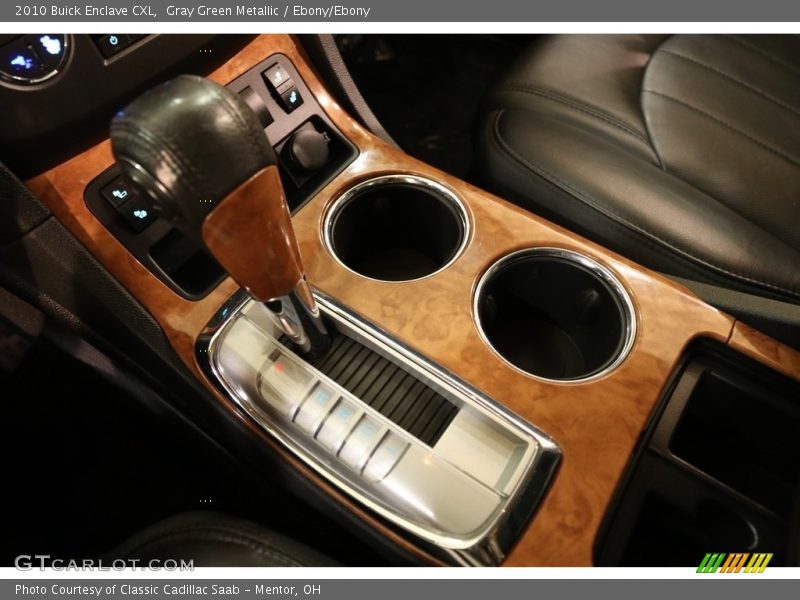 Gray Green Metallic / Ebony/Ebony 2010 Buick Enclave CXL