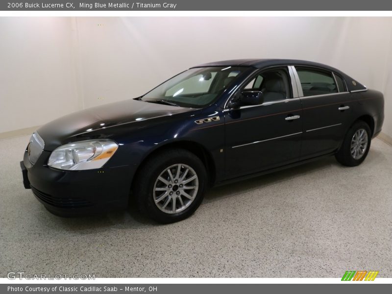 Ming Blue Metallic / Titanium Gray 2006 Buick Lucerne CX
