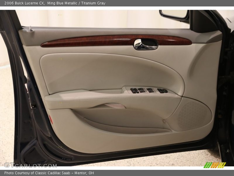 Ming Blue Metallic / Titanium Gray 2006 Buick Lucerne CX