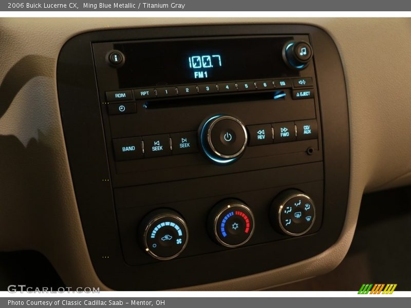 Ming Blue Metallic / Titanium Gray 2006 Buick Lucerne CX