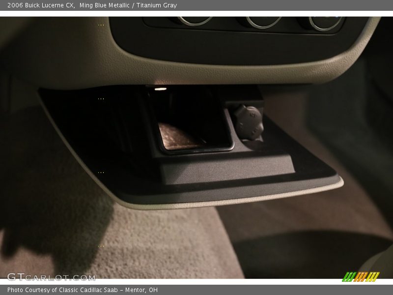 Ming Blue Metallic / Titanium Gray 2006 Buick Lucerne CX