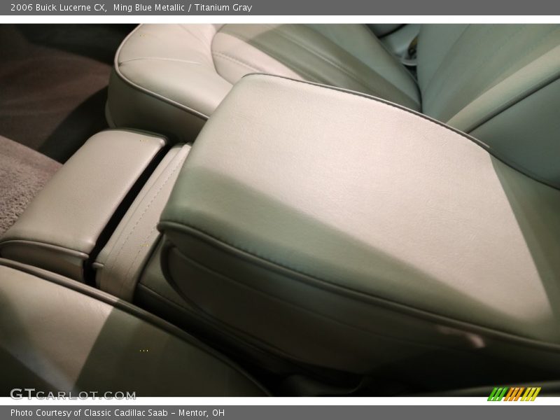 Ming Blue Metallic / Titanium Gray 2006 Buick Lucerne CX