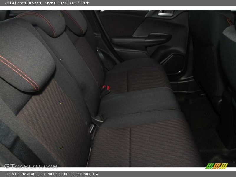 Crystal Black Pearl / Black 2019 Honda Fit Sport