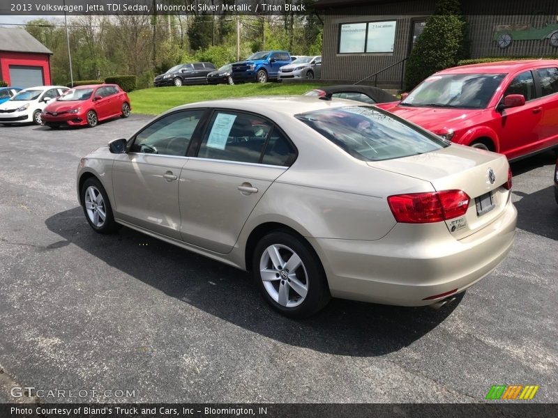 Moonrock Silver Metallic / Titan Black 2013 Volkswagen Jetta TDI Sedan