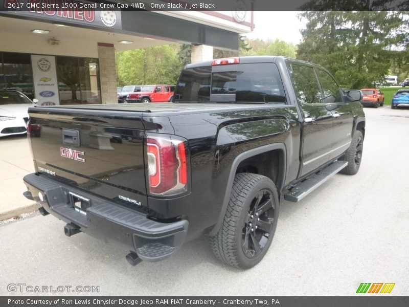 Onyx Black / Jet Black 2017 GMC Sierra 1500 Denali Crew Cab 4WD