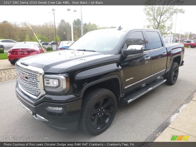 Onyx Black / Jet Black 2017 GMC Sierra 1500 Denali Crew Cab 4WD