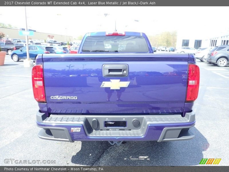 Laser Blue Metallic / Jet Black/­Dark Ash 2017 Chevrolet Colorado WT Extended Cab 4x4