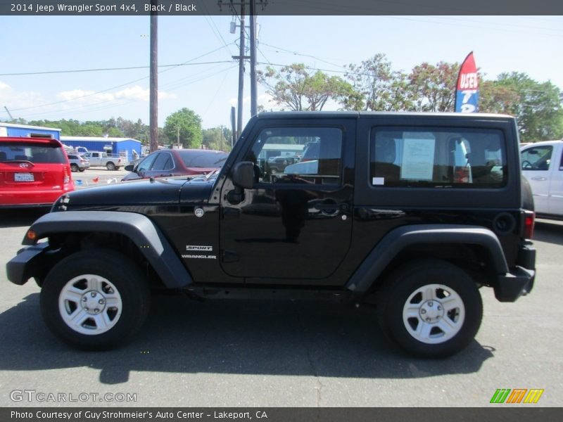 Black / Black 2014 Jeep Wrangler Sport 4x4