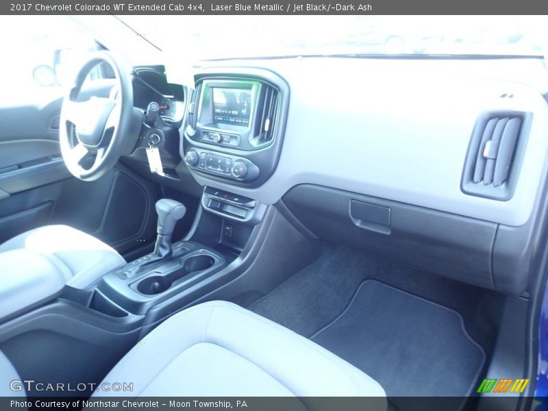 Laser Blue Metallic / Jet Black/­Dark Ash 2017 Chevrolet Colorado WT Extended Cab 4x4