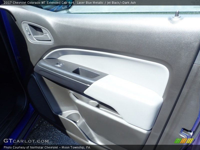 Laser Blue Metallic / Jet Black/­Dark Ash 2017 Chevrolet Colorado WT Extended Cab 4x4