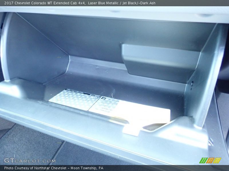 Laser Blue Metallic / Jet Black/­Dark Ash 2017 Chevrolet Colorado WT Extended Cab 4x4