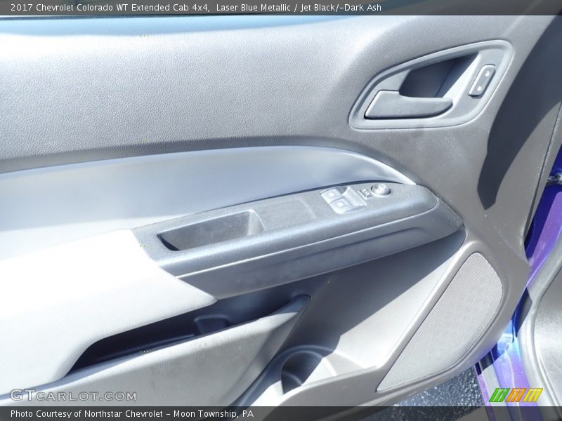 Laser Blue Metallic / Jet Black/­Dark Ash 2017 Chevrolet Colorado WT Extended Cab 4x4