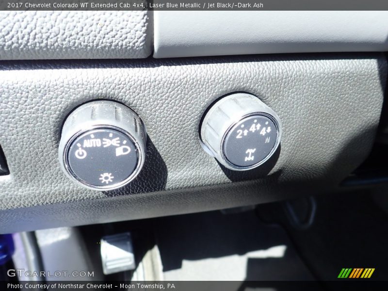 Laser Blue Metallic / Jet Black/­Dark Ash 2017 Chevrolet Colorado WT Extended Cab 4x4